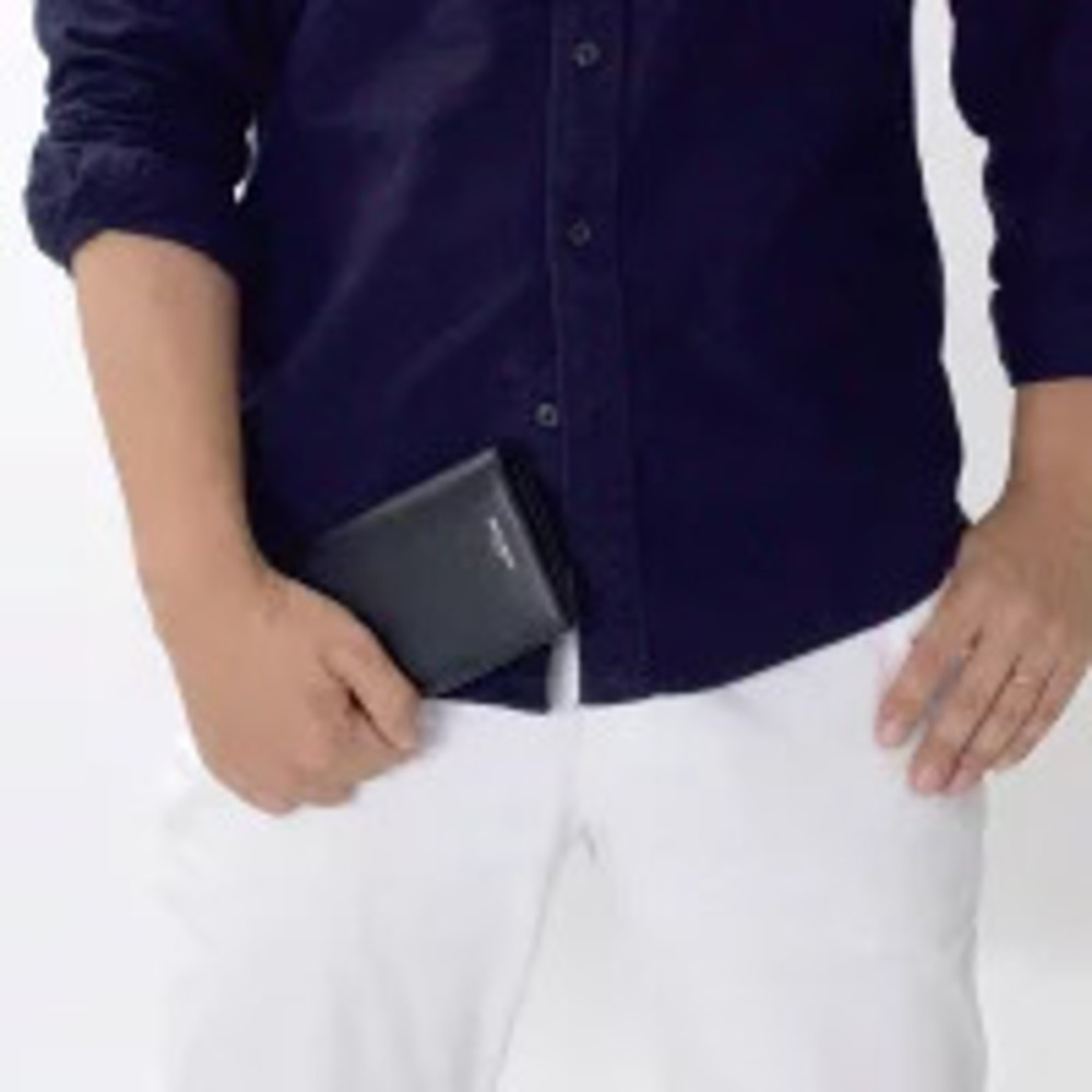 Saint Laurent Yves Black Wallet Paris Long YSL Black
